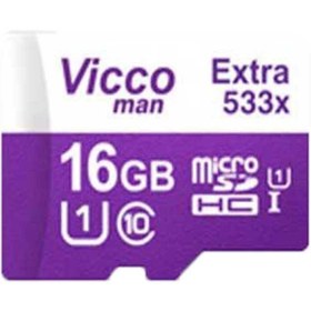 تصویر رم میکرو 16 گیگ ویکومن Vicco man Extra U1 