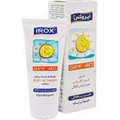 تصویر ضدآفتاب کودک SPF40 ایروکس 