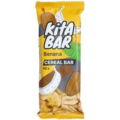 تصویر شکلات بار مخلوط غلات و موز خشک کیتاریچ Kita Rich Cereal Bar With Dried Banana