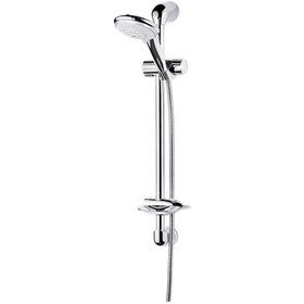 تصویر علم دوش کاویان یونیکا زاگرس تک حالته Zagros single head shower chrome