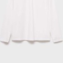 تصویر MANGO Kids تیشرت نخی دکمه دار MANGO Kids Düğmeli koton tişört