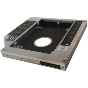 تصویر براکت هارد دیسک اینترنال لپ تاپ مدل Sata Slim 12.7mm Sata Slim 12.7mm SATA Laptop HDD CADDY