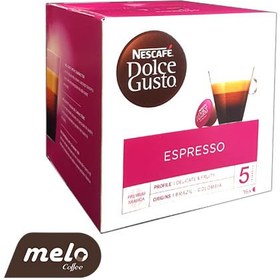 تصویر کپسول قهوه دولچه گوستو اسپرسو Nescafé Dolce gusto Espresso