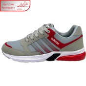 تصویر کتانی مردانه آدیداس مدل Boston رنگ طوسی و مشکی 