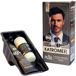 تصویر کیت رنگ مو آقایان کاترومر - MF1 مشکی طبیعی 