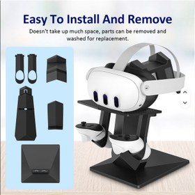 تصویر پایه نگهدارنده VR برای meta Quest 3v3s stand 