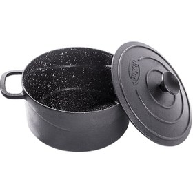 تصویر قابلمه چدنی نالینو مدل فلتی Feleti (سایز 20) Nalino Cast-Iron Pot Size 20 Feleti