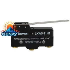 تصویر میکروسوئیچ اهرم بلند ساده مدل LXW5-11N1 سون الکتریک SEVEN ELECTRIC