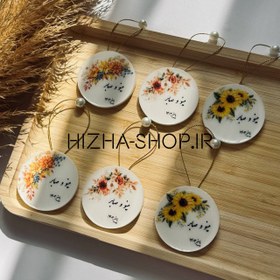 تصویر گیفت تمام رزین عقد و عروسی - ب resin wedding gift