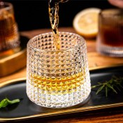 تصویر شات6تایی ته صاف طرح مربعی 190مل DELI 191454 