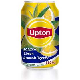تصویر نوشیدنی آیس تی لیمو لیپتون حجم 330 میلی لیتر 