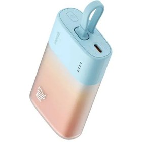 تصویر پاور بانک 20 وات باسئوس مدل Popsicle PPKDC05I ظرفیت 5200 میلی آمپر ساعت Baseus Popsicle PPKDC05I 5200mAh 20W Power Bank