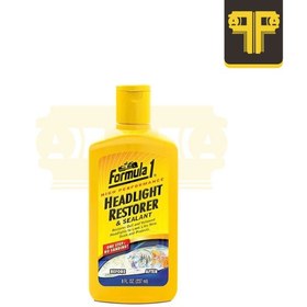 تصویر محلول پاک کننده چراغ خودرو فرمول وان Headlight Restorer 