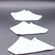 تصویر دستمال عینک میکروفایبر بسته سه عددی 