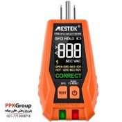 تصویر ارت سنج و تستر سوکت هوشمند مستک مدل ST06 