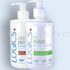 تصویر ماسک موی شیر نارگیل خارج از حمام 300 میل لوجیکس /LOGICS 