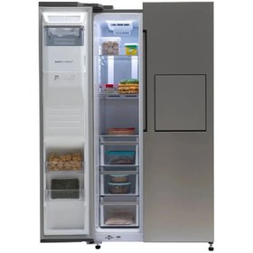 تصویر یخچال فریزر ساید بای ساید اسنوا 32 فوت سری هارمونی مدل S1Di-M210 Snowa S1Di-M210-S Side By Side Refrigerator