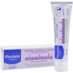 تصویر کرم سوختگی ویتامین بریر ۱۲۳موستلا ۵۰میل Cream balsamo mustela