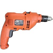 تصویر دریل چکشی 500 وات بلک اند دکر Black And Decker Drill KR504RE ا Black And Decker Drill KR504RE 500w Black And Decker Drill KR504RE 500w