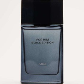 تصویر Zara عطر مردانه Hım مشکی Edition Eau De Toilette 100 ml (3.38 Fl. Oz) 