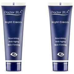 تصویر کرم ضد چروک شب دکتر ژیلا مدل Lightening And Nourishing حجم 50 میلی لیتر بسته 2 عددی 