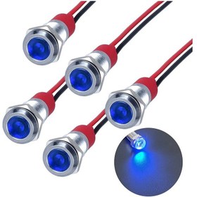 تصویر چراغ سیگنال مدل 220V BL 8mm 