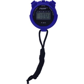 تصویر کرنومتر فلات تک زمانه مدل Stopwatch Flott-011| آبی 