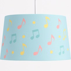 تصویر لوستر سقفی کودک طرح نت موسیقی 