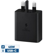 تصویر شارژر دیواری 45 وات سامسونگ مدل EP-T4511 Low Standby به همراه کابل 1.8 متری - سه پین 