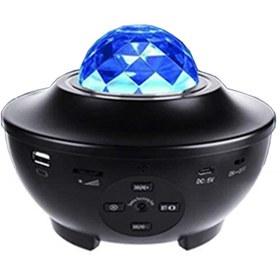 تصویر رقص نور مدل c101 - مشکی 