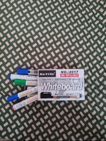 تصویر ماژیک وایت برد 3 عددی white board marker