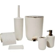 تصویر ست سرویس بهداشتی ۶ تکه همارا مدل زبرا 