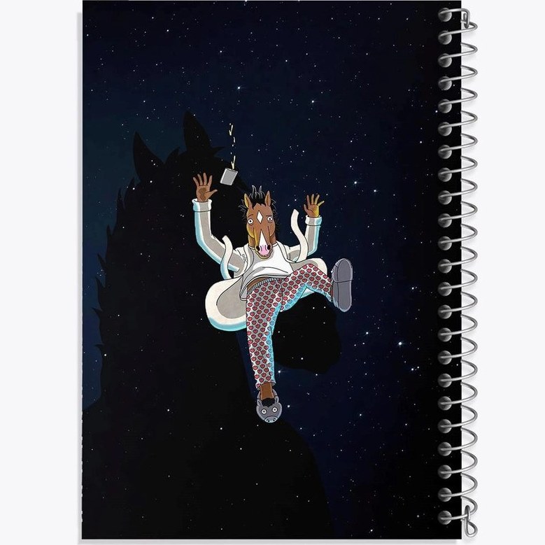 خرید و قیمت دفتر مشق 50 برگ خندالو مدل سریال بوجک هورسمن Bojack Horseman کد  1137 | ترب