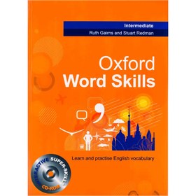 تصویر آکسفورد ورد اسکیلز اینترمدیت ویرایش اول Oxford word skills intermediate First edition