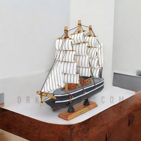 تصویر ماکت کشتی چوبی سایز 20 