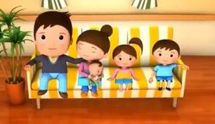 تصویر تک آهنگ انگشتان خانواده - فارسی 