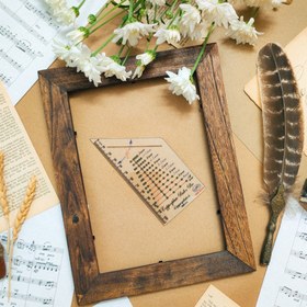 تصویر خط کش مدرج کاپرپلیت 