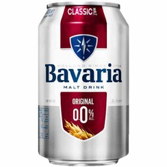 تصویر نوشیدنی آبجو بدون الکل باواریا طعم کلاسیک ۳۳۰ میل bavaria bavaria