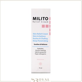 تصویر کرم تسکین دهنده درد MILITO ا Milito Skin Relife Cream Milito Skin Relife Cream