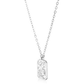 تصویر گردنبند نقره مکعب یخی NSi-1294