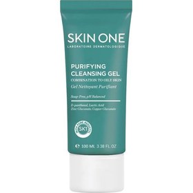 تصویر اسکین وان ژل شوینده پوست چرب 100 میل SKIN ONE PURIFYING CLEANSING GEL 100 ml