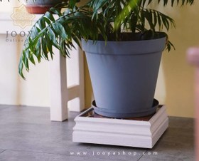 تصویر زیر گلدانی چرخ دار آدلی 