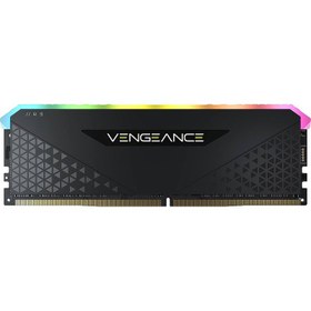 تصویر رم دسکتاپ DDR4 3600 مگاهرتز CL18 کورسیر مدل VENGEANCE RGB RS ظرفیت 16 گیگابایت Corsair Vengeance RGB RS DDR4 16GB 3600MHz CL18 Single Channel Ram