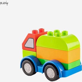 تصویر اسباب‌بازی سازه‌‌ای کامیون 
