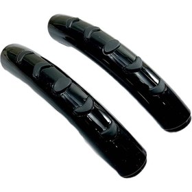 تصویر کاور فرمان خلبانی ۲ تیکه مشکی مدل تسلا 