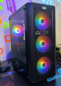 تصویر کیس گیمینگ با مشخصات i5 6500 / 16g Ram / Rx 580 8g 