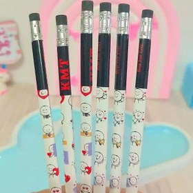 تصویر مداد مشکی 