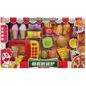 تصویر ست فست فود به همراه ماکروفر 