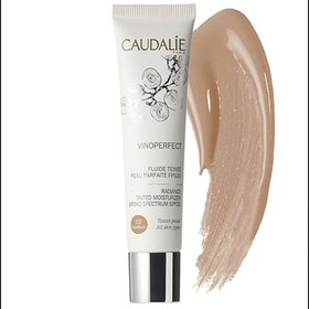 تصویر فلویید وینو پرفکت رنگی کدلی Caudalie Vinoperfect Day Perfecting Fluid SPF20