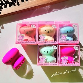 تصویر فیس براش سلیکونی 